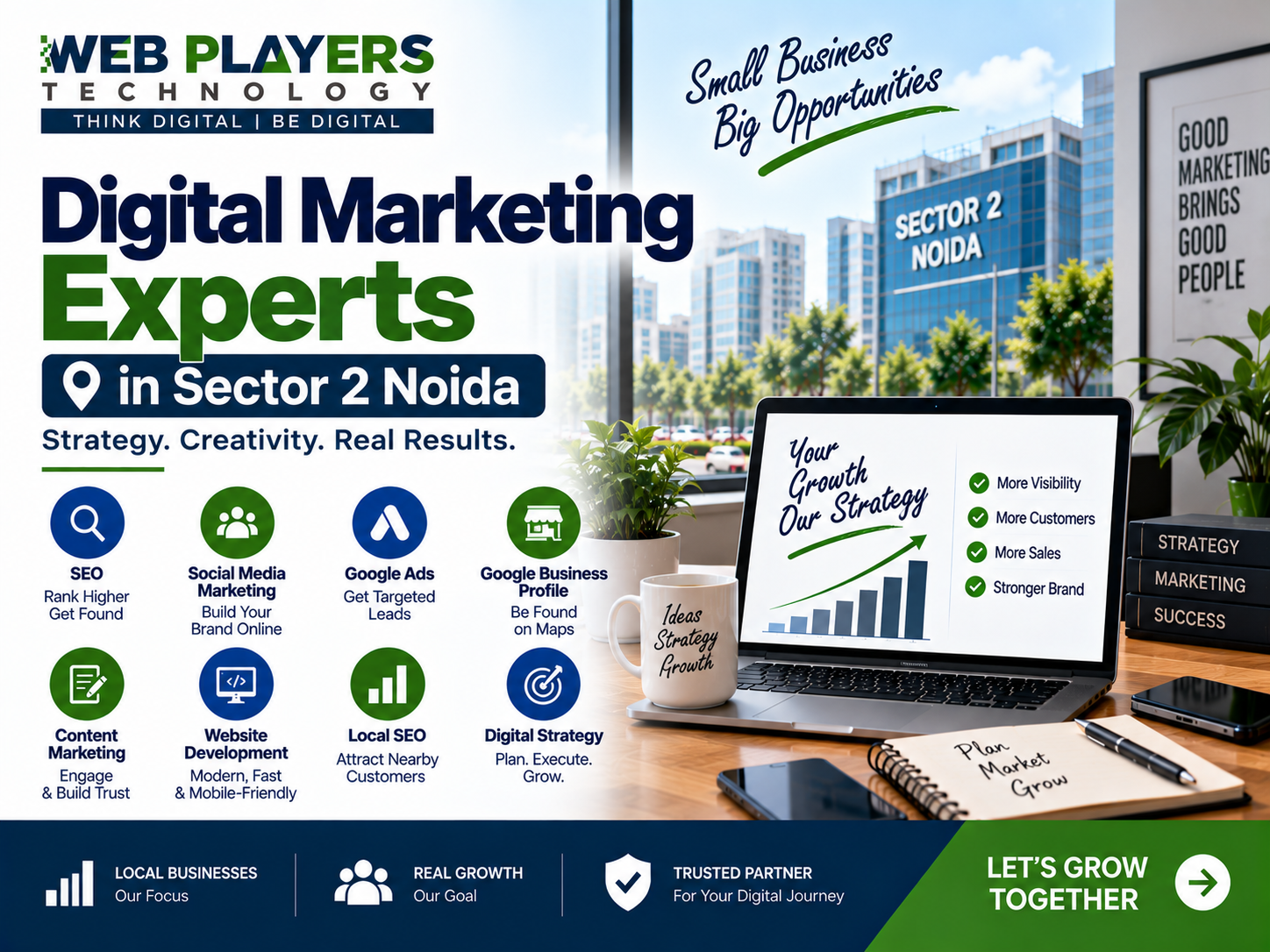 Digital Marketing Experts in Sector 2 Noida for Small Businesses